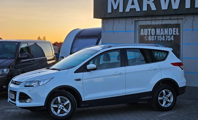 Ford Kuga cena 45900 przebieg: 198789, rok produkcji 2016 z Kłodawa małe 562